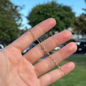 10K 7inch Solid Gold Bracelet